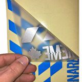 Reflektif Mavi Damalı Kask Motosiklet Sticker Takımı Çınar Extreme 
