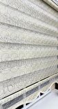 Zebra Stor Nakışlı Krem Etek Dilimli ST 122