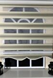 Zebra Stor Plise Krem Renk Geçişli Etek Dilimli ST129