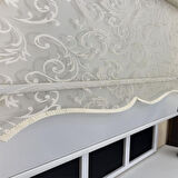 StorBurada Çift Mekanizmalı Bej Tül Ekru Stor Perde STB-133