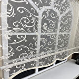 StorBurada Çift Mekanizmalı Bej Tül Ekru Stor Perde STB-133