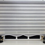 StorBurada Gri Renk Geçişli Zebra Stor Perde (Etek Dilimli)