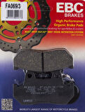 Ebc Fa069-3 1990-2000 Honda Goldwing GL 1500 SE Uyumlu Arka Fren Balatası Organik Balata