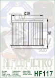 Hiflo Hf117 2021-2023 Honda MSX 125 Uyumlu Şanzıman Yağ Filtresi