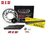 Did-Sunstar 2000-2007 Honda XL 650 Transalp Uyumlu Zincir Dişli Set Çelik Renk