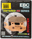 Ebc Sfa197Hh 2007-2009 Hyosung MS3 250 Uyumlu Arka Fren Balatası Sinterli Balata