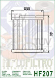 Hiflo Hf207 2004-2023 Kawasaki KX 250F Uyumlu Yağ Filtresi
