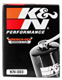 K&N KN-303 2007-2023 Kawasaki VN 900 Custom Special Uyumlu Yağ Filtresi