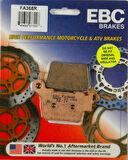 Ebc Fa368R 2011-2023 KTM 250 EXC-F Six Days Uyumlu Arka Fren Balatası Sinterli Balata