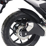 GP Kompozit 2012-2025 Honda NC 700 X-S / NC 750 X-S Uyumlu Zincir Korumalı Uzun Arka Çamurluk Siyah