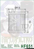 Hiflo Hf651 2012-2017 KTM 690 Duke R Uyumlu Yağ Filtresi (1.Filtre)