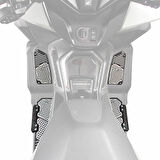 GP Kompozit 2018-2025 Honda Forza 250 Uyumlu Basamak Alüminyum Gri