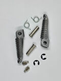 FR047 2003-2013 Kawasaki Ninja ZX-6R Uyumlu Ön Basamak Set Sağ Sol Takım