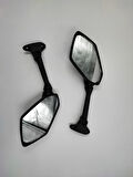 2009-2011 Kawasaki ER-6 F Uyumlu Ayna Takım Sağ Sol Ayna Set