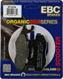 Ebc Sfa228 2007-2012 Peugeot Geopolis 250 Uyumlu Arka Fren Balatası (Nissin Kaliper) Organik Balata