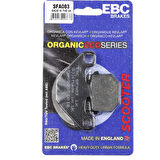 Ebc Sfa083 2005-2021 Piaggio NRG Power 50 Uyumlu Ön Fren Balatası Organik Balata