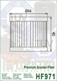 Hiflo Hf971 2002-2020 Suzuki Burgman UH 150 Uyumlu Yağ Filtresi