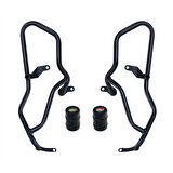 GP Kompozit BMW F 800 GS 2024 Uyumlu Motor Koruma Demiri Siyah