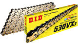 Did 530-118Vx3 2008-2024 Suzuki GSX-R 1300 Hayabusa Uyumlu Zincir Vx3 Xring Gold (Sarı) Renk
