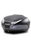 Shad Motosiklet Çanta - Topcase - Sh48 Si̇yah/Carbon Motosi̇klet Canta Ve Sirtlik (48 Litre)