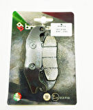 Brenta 431-233 2009-2014 Derbi Terra 125 Uyumlu Ön Fren Balatası Organik Balata