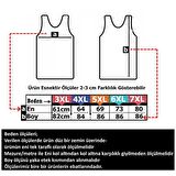 5 Adet Büyük Beden Redzone Klasik Pamuk Atlet Siyah