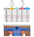 Büyük Beden Erkek Sweat Dik Yaka 2 İplik Antrasit