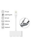 LİGHTNİNG 4 İN 1 IPHONE, İPAD  TO TF,SD CARD USB, LİGHTNİNG İOS13 VE ÜZERİ