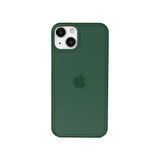 iPhone 15 Ultra İnce Telefon Kılıfı Yeşil