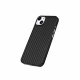 iPhone 15 Plus Telefon Kılıfı MagSafe Carbon Siyah