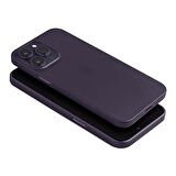 iPhone 15 Pro Max Ultra İnce Telefon Kılıfı Derin Mor