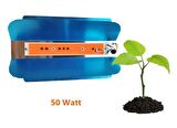 Tam Spektrum 50W 220V COB LED Chip Çanak Bitki Büyütme Fito Işık 