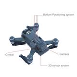 DJI Spark Kamera Gimbal PTZ 3D Sensörü Entegre Koruyucu Kapak