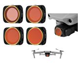 DJI Mavic Air 2 Kamera Lens Filtre Seti ND4PL ND8PL ND16PL ND32PL