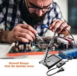 DailyTech 60W Ayarlanabilir Elektrikli Havya Kiti Full Lehim Seti