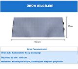 DailyTech Kolay Katlanabilir Teleskopik Araç Güneşliği Alüminyum