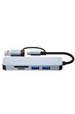 5 In 1 Usb C Hub Usb 3.0 Tip C Splitter Multiport Dock Adaptörü Sd/tf Kart Için