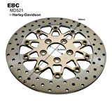 Ebc Md521 2008-2021 Harley-Davidson FLHX Street Glide Arka Fren Diski