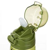Pipetli Su Matarası Detoks Matarası İçecek Matarası Su Matarası Sporcu Matarası 750 ML