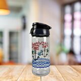 Cam Matara Cam İçecek Matarası Şişesi Sporcu İçecek Matarası 500ML