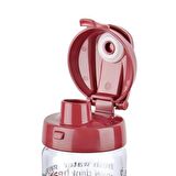 Cam Matara Cam İçecek Matarası Şişesi Sporcu İçecek Matarası 500ML