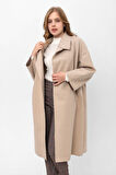 Oversize Kaşe Kaban 2116