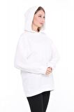Pastelastore Pamuklu Kapüşonlu 2 İplik Baharlık Oversize Sweatshirt