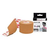 Kindmax Sporcu Bandı Kinesio Tape Bej Renk