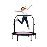 Trambolin 100 cm Fitness Ev Tipi Tutma Kollu Trampoline
