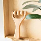 Madero Terapi & Selülit Ahşap Yüz Masaj Rulosu Model 3