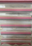 Zebra Stor Perde Pembe Gri Renk Geçişli Etek Dilimli ST 046