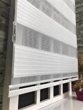 Pliseli Stor Zebra Perde Beyaz STB480-D