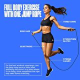 Speed Rope - Uzunluğu Ayarlanabilir Atlama İpi 280 CM