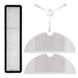 Xiaomi Trouver Finder LDS Uyumlu 4 Parça Yedek Filtre Fırça Seti